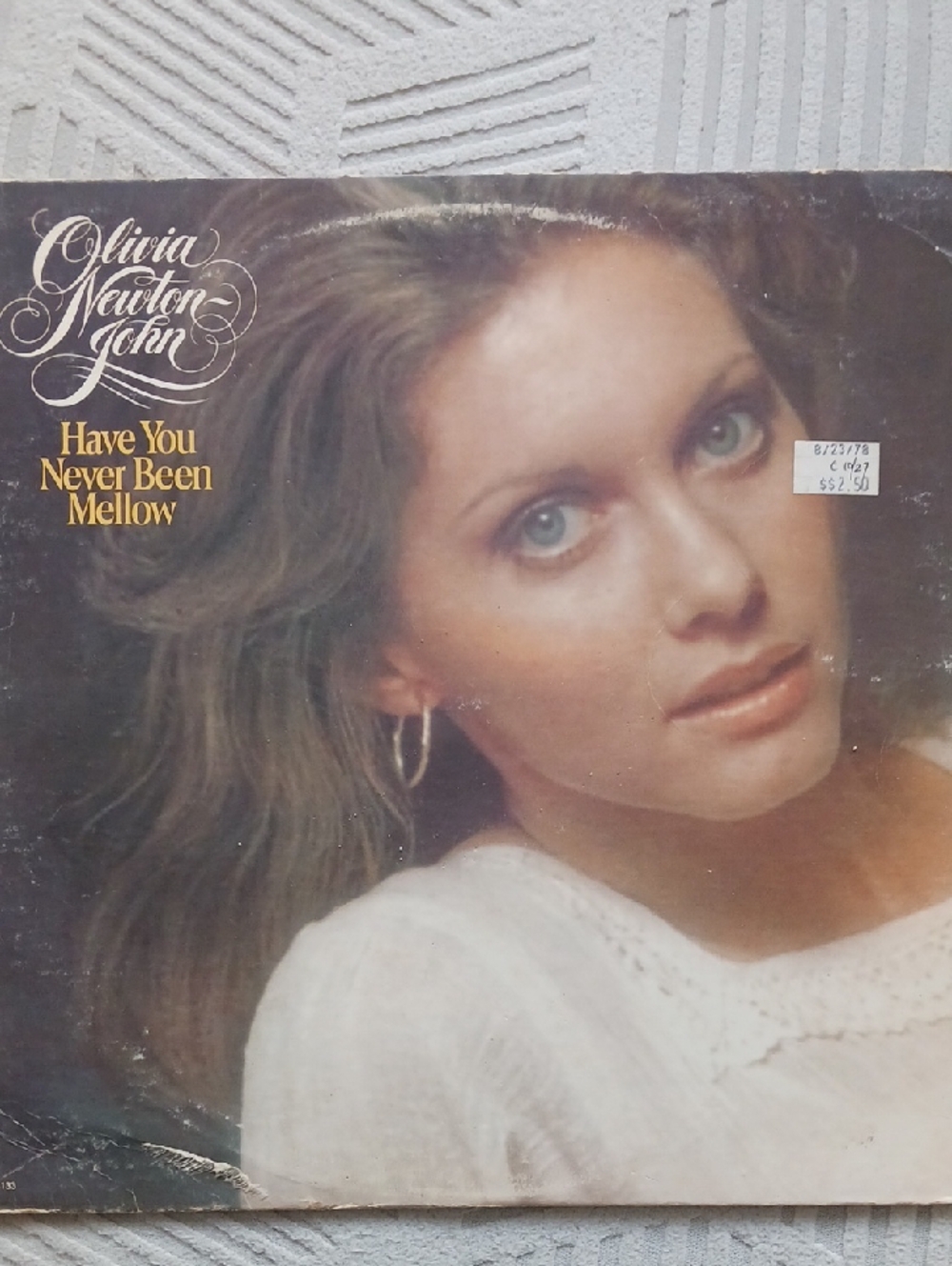 VINTAGE Olivia Newton John Have You Never Been Mellow 12" Vinyl Record.
